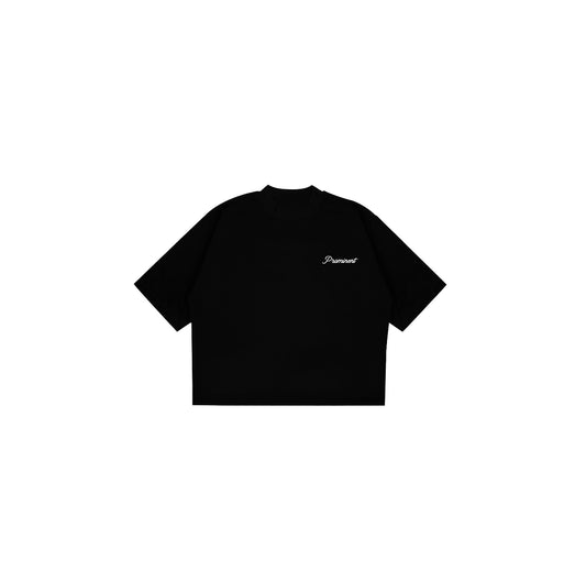 Script Logo Shirts in Black