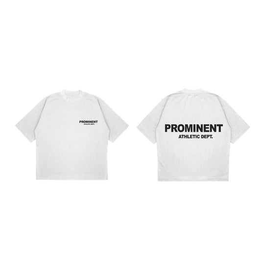 Athletic Dept. Tee in White