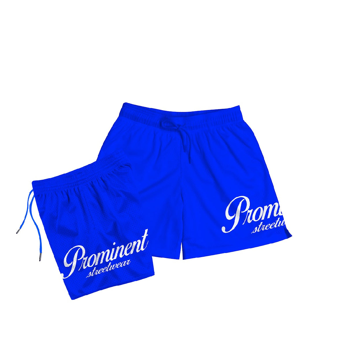Prominent OG Plain Mesh Short in Blue
