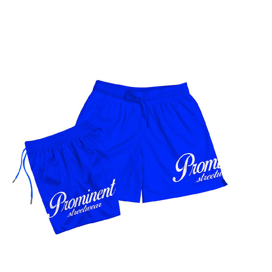 Prominent OG Plain Mesh Short in Blue