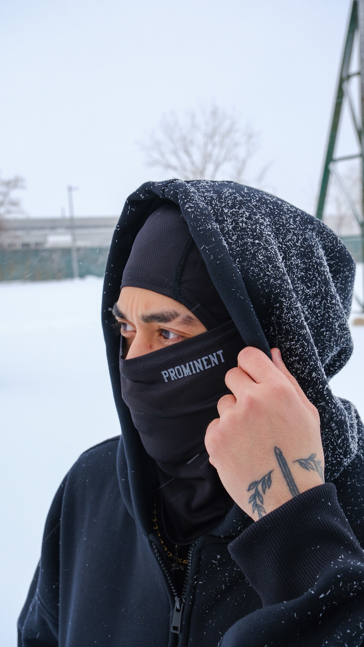Black Hoodie Zip
