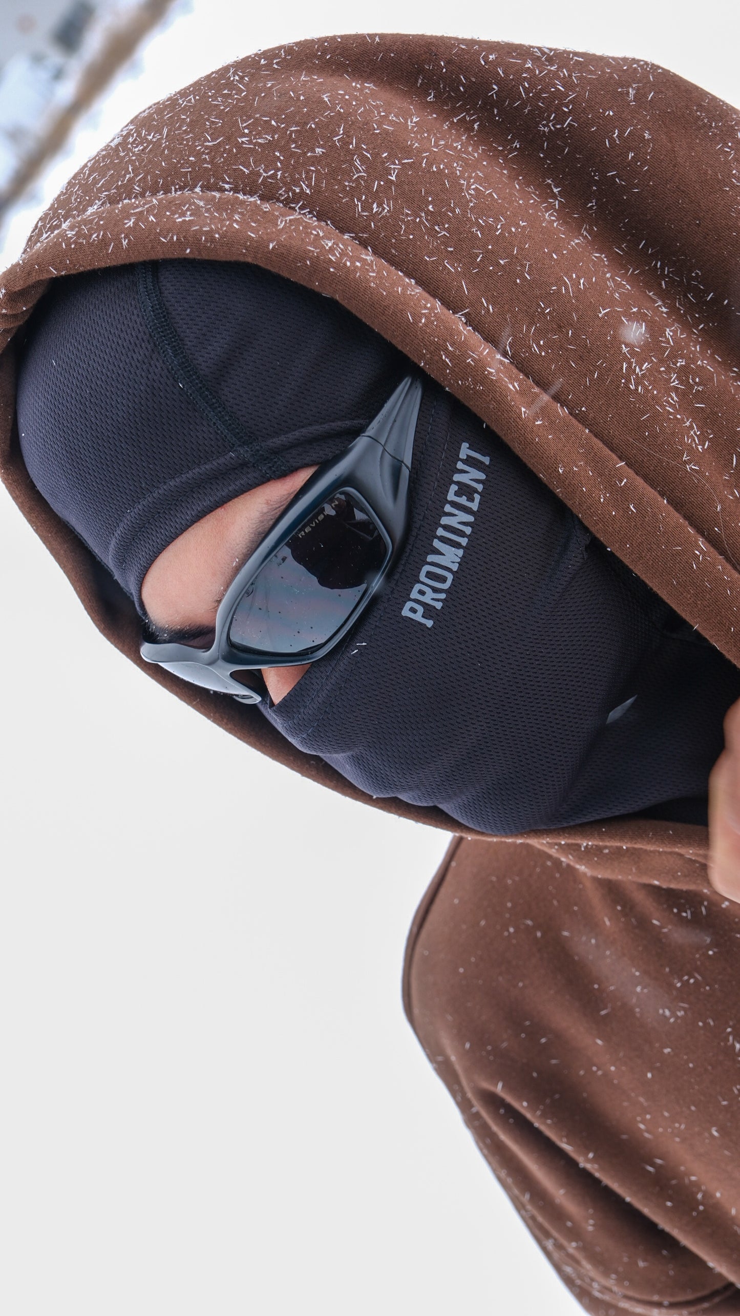 Brown Hoodie Zip