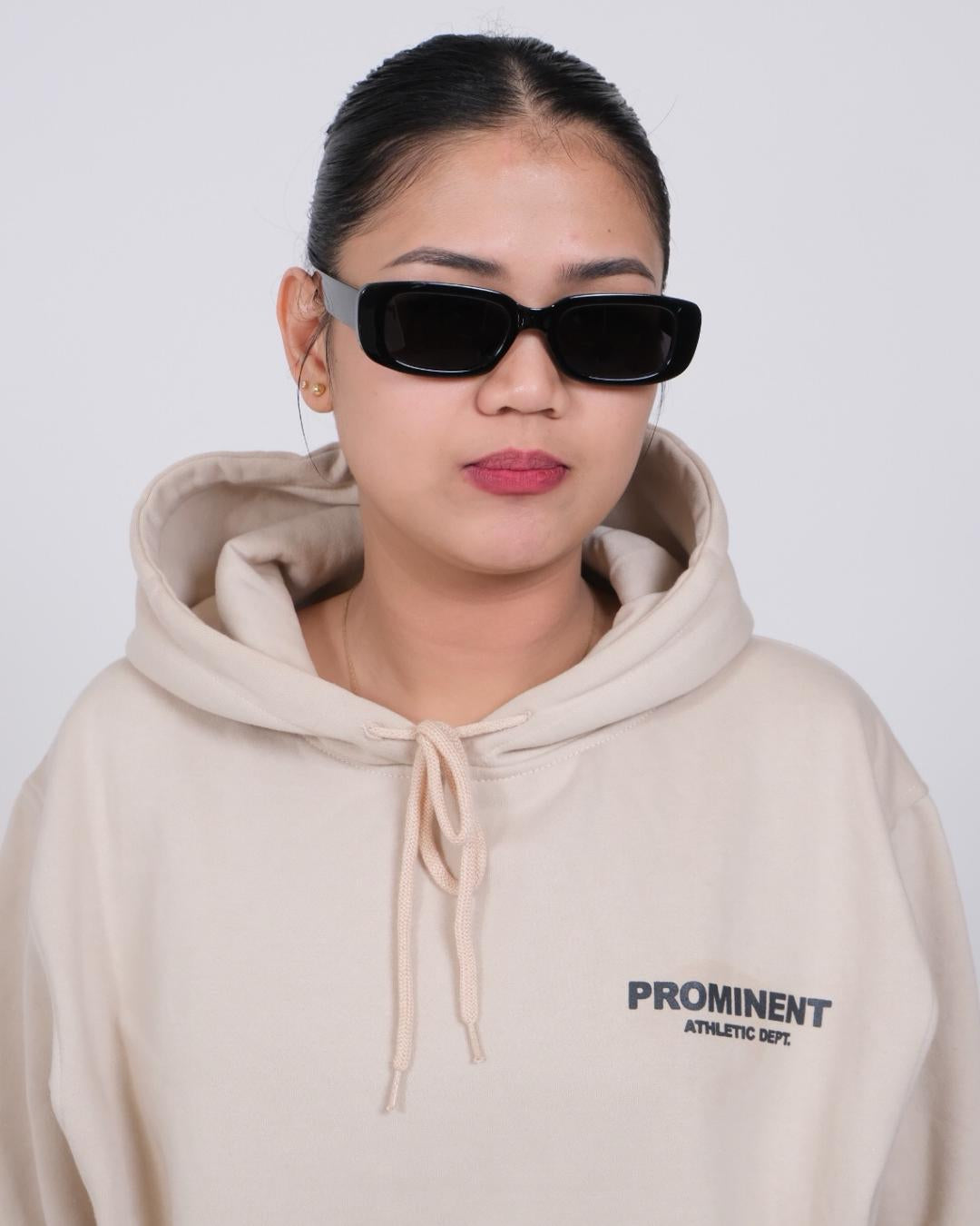 Prominent Athletic Dept. Hoodie in Oat
