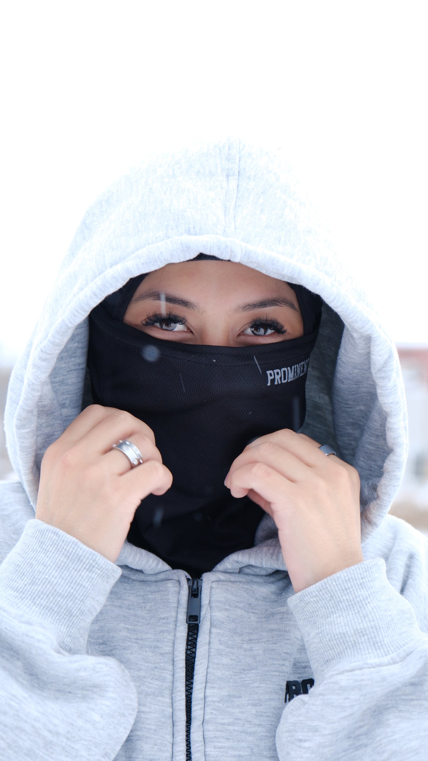 Grey Hoodie Zip